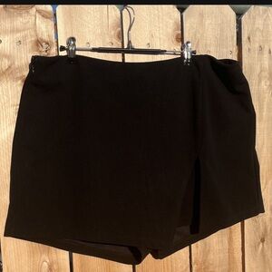 Shein black Skort
